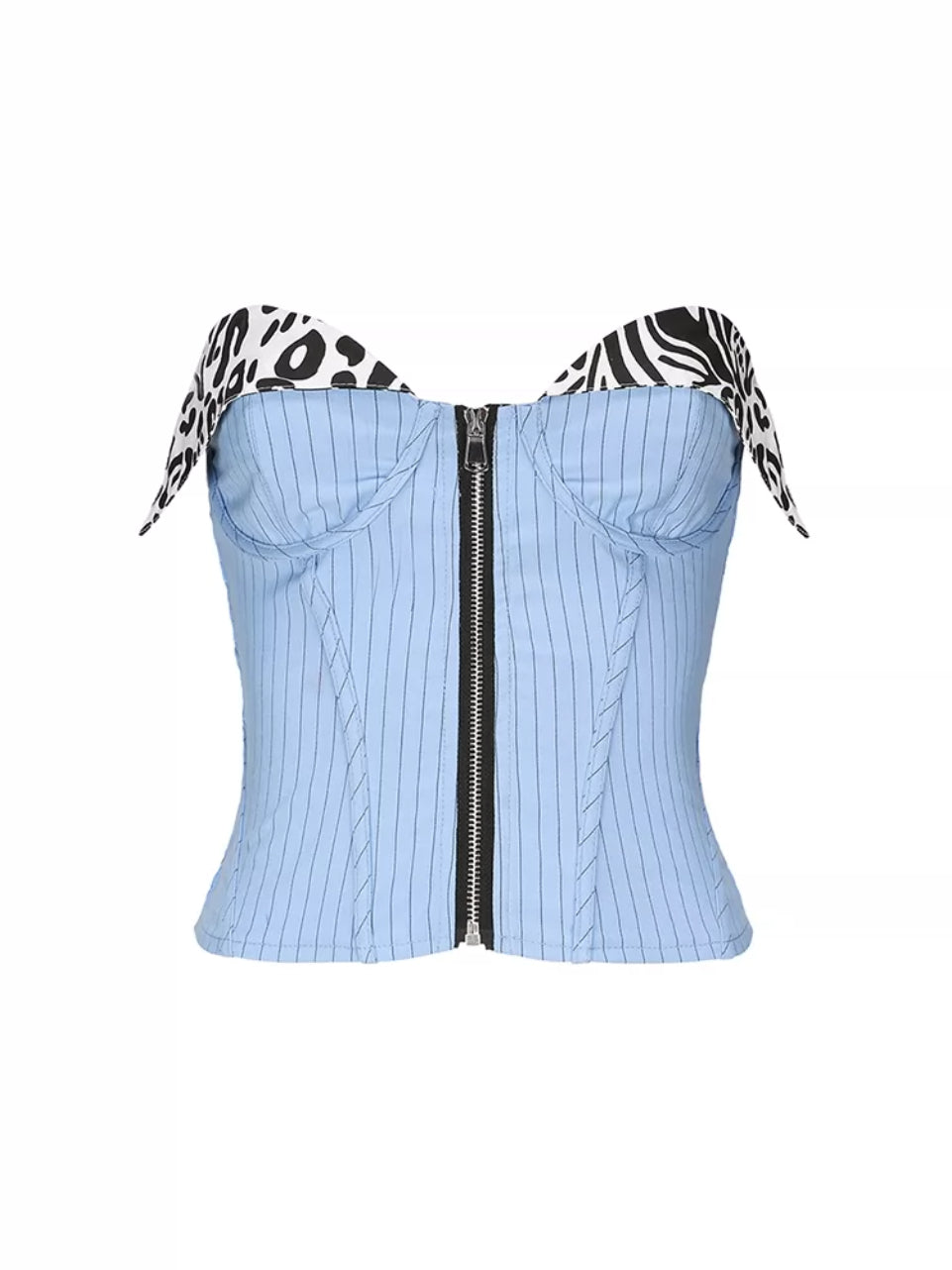 Animal Print Shorts Set