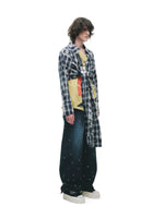 Gradient Whisker Wide Leg Jeans