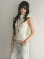 Diamond Knit Vest