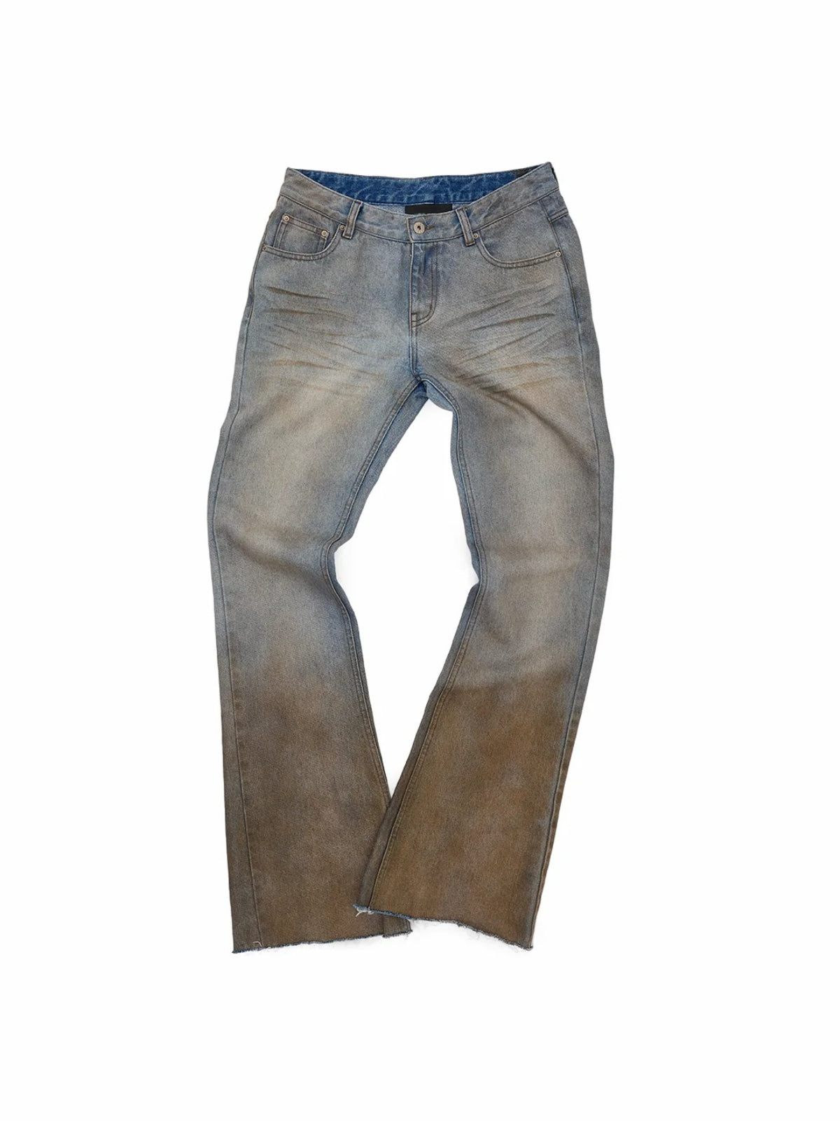 Vintage Gradient Mud Dyed Jeans