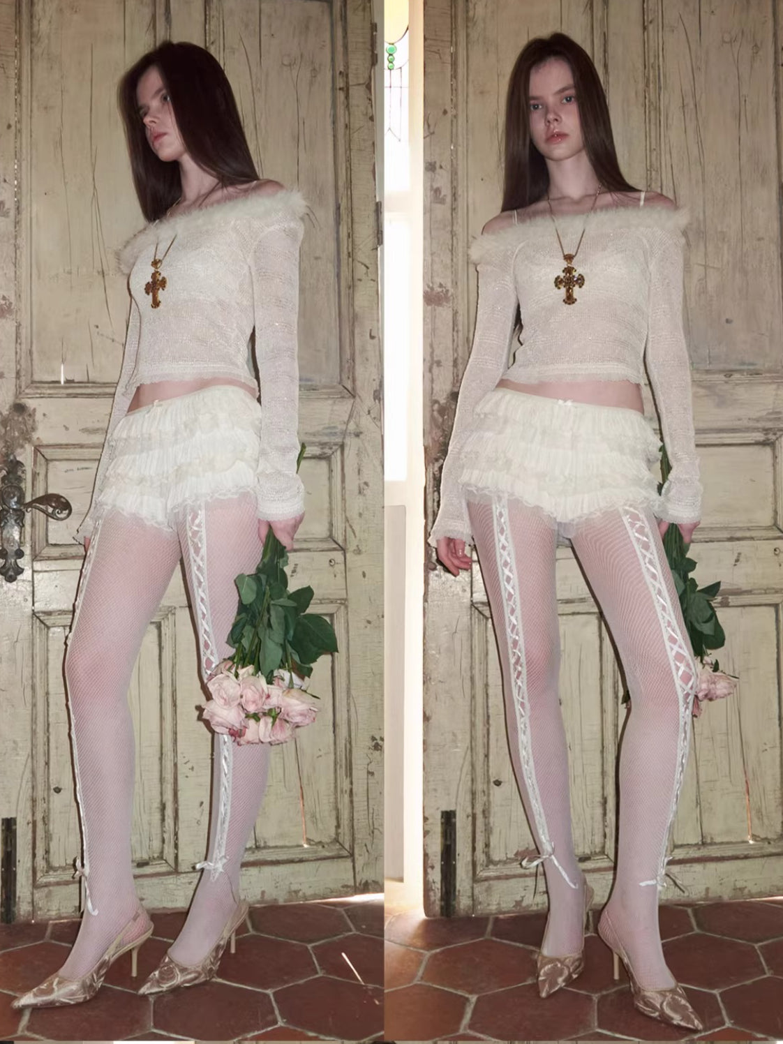 Tiered Chiffon Cake Shorts