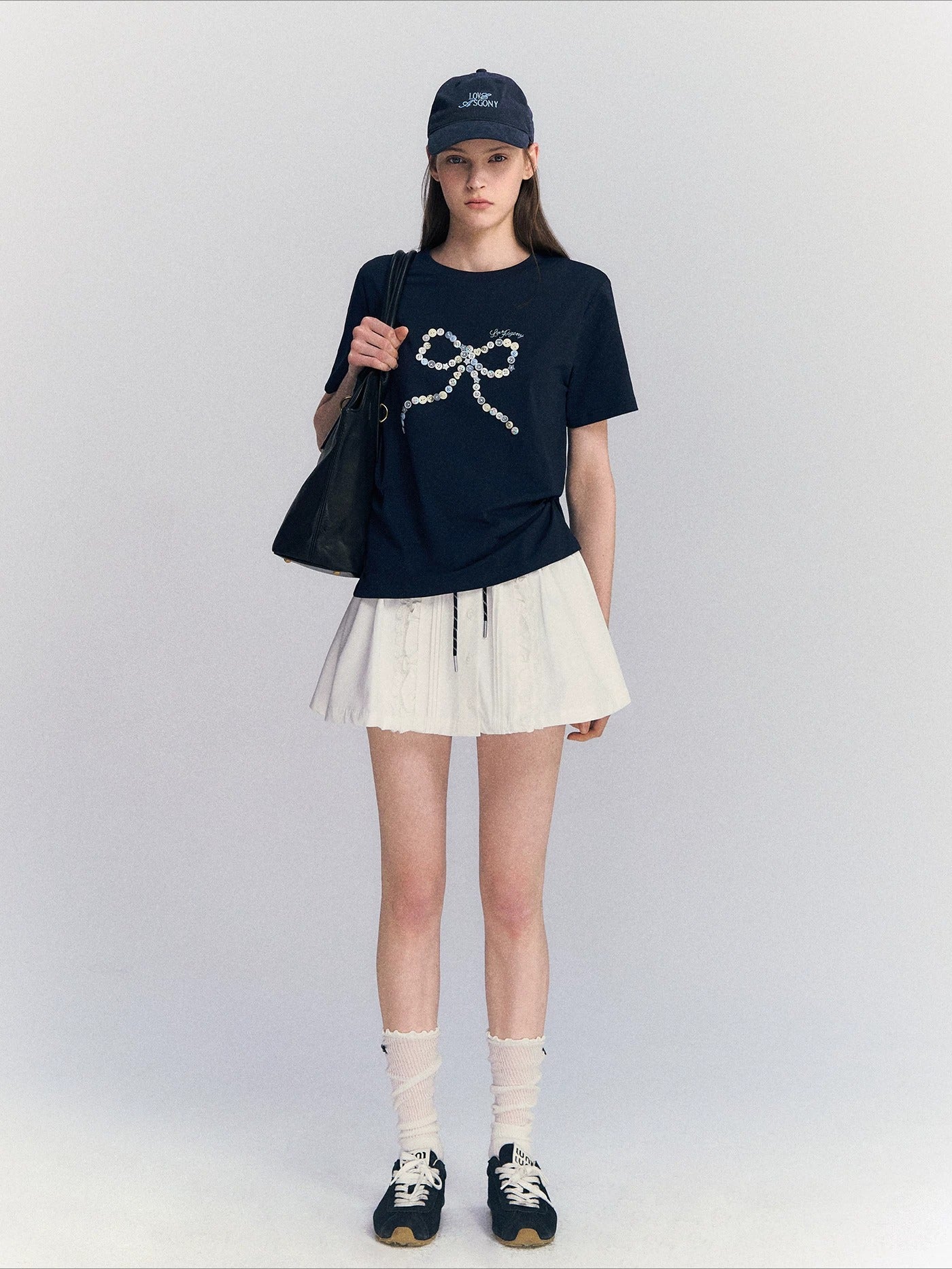 Bow Embroidery T-shirt