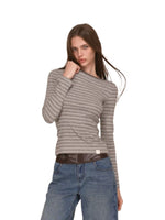Contrast Striped Top & Pants Set