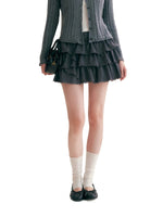 French Ruffle Mini Skirt