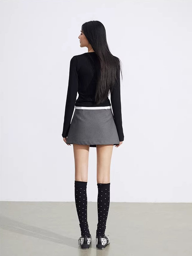 Layered Ruched Tee