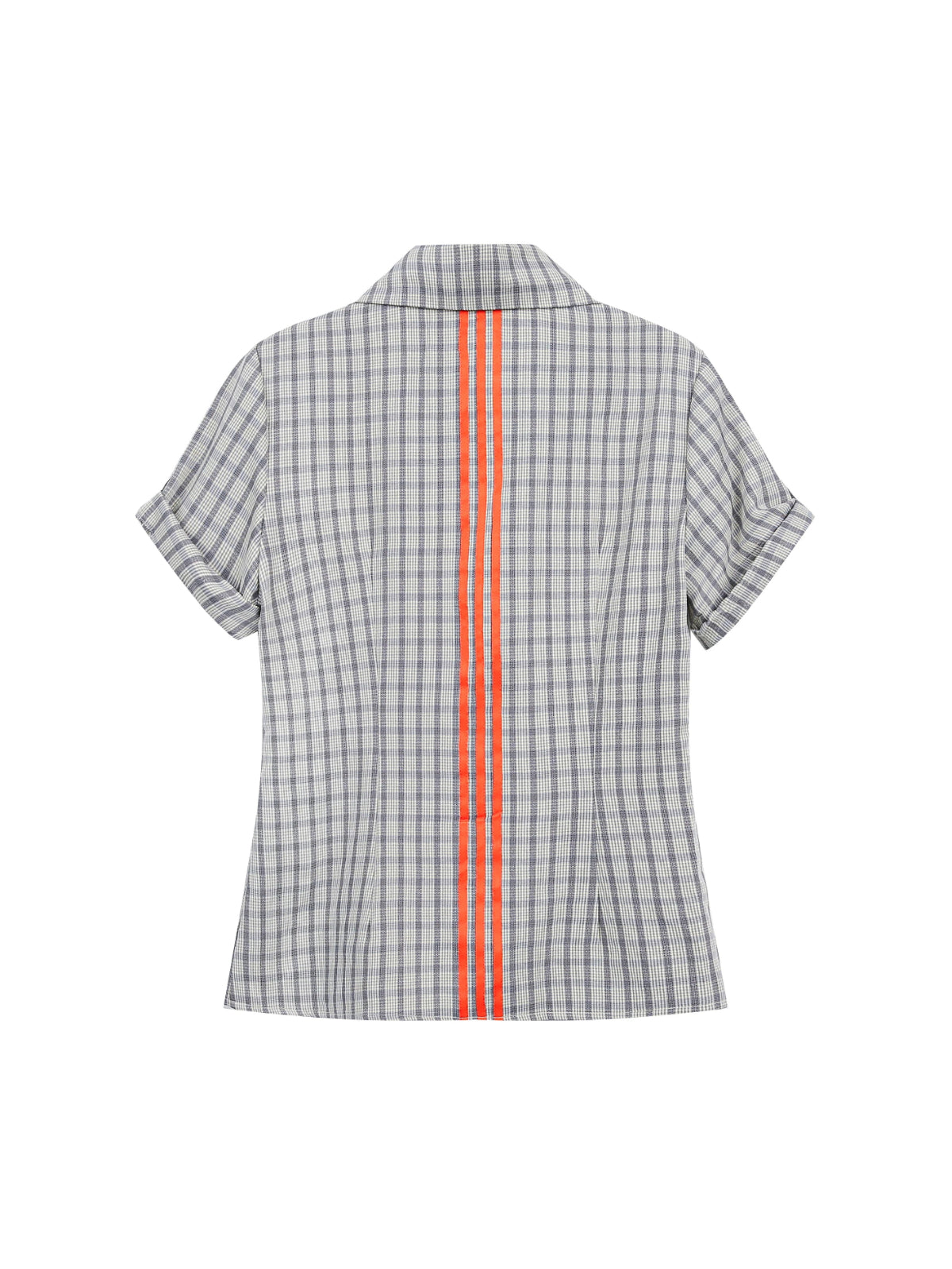 Plaid Slim Short Sleeve Shirt