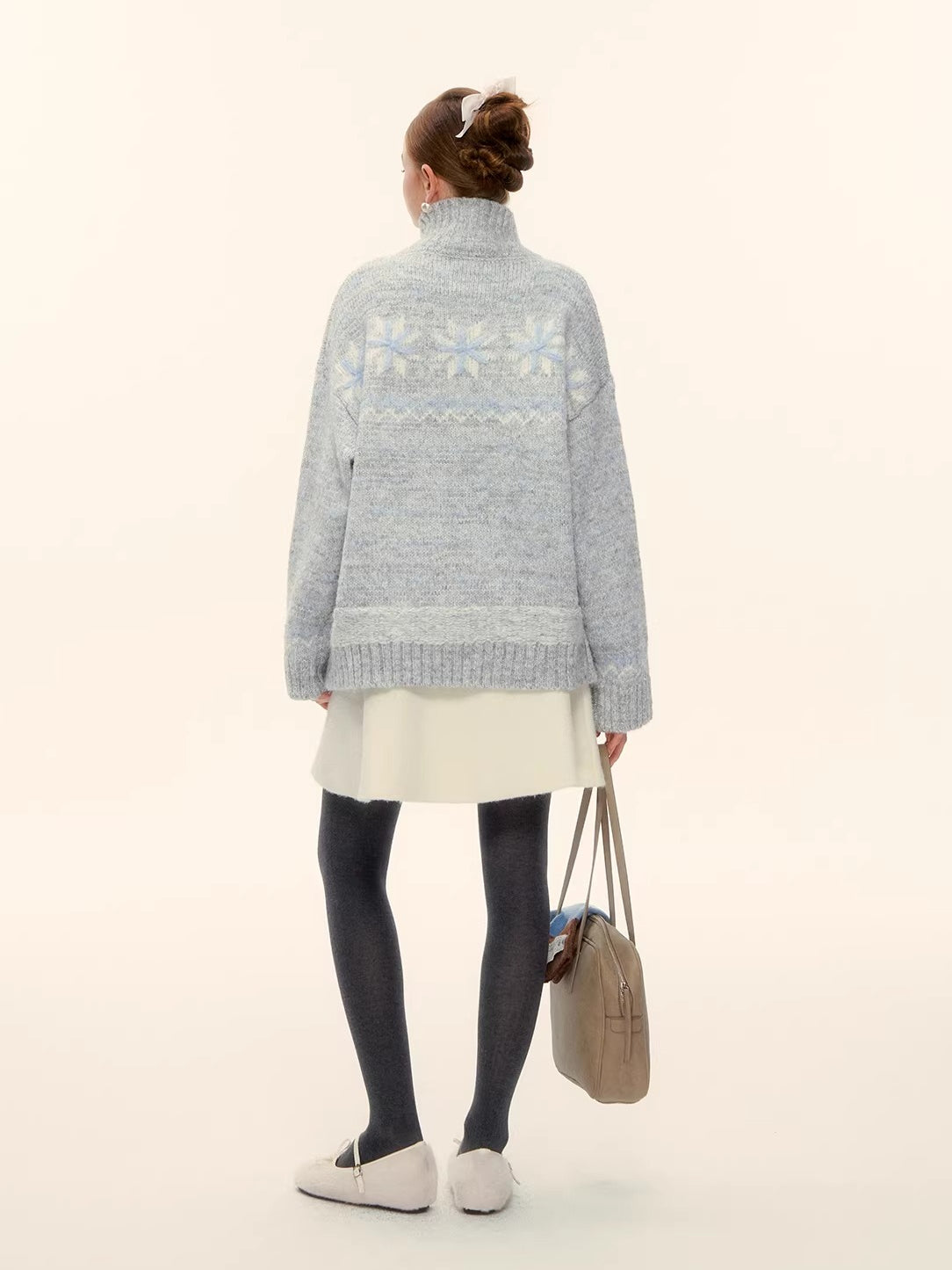 Fair Isle Knit Cardigan