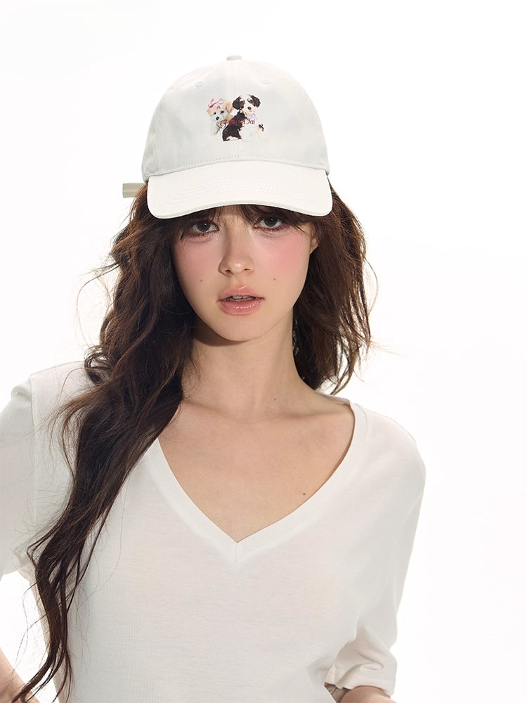 Cute Puppy Baseball Cap