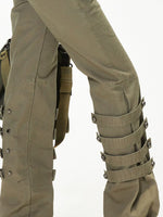 Strap Flare Pants