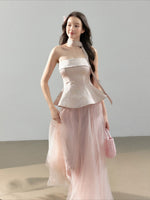 Jacquard Tulle Two Piece Set