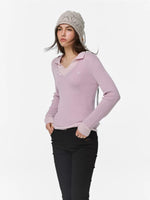Snow Vine Chunky Knit Beanie