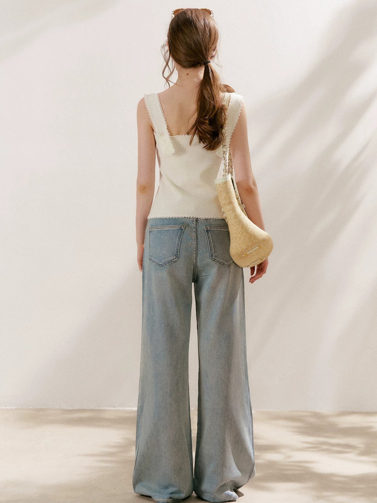 Lyocell Lace Vest