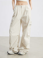 Cargo Wide-Leg Pants