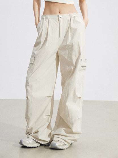 Cargo Wide-Leg Pants