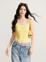 Contrast Cable Cami Top