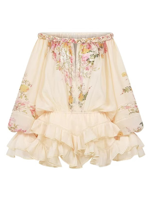 Venier Floral Playsuit
