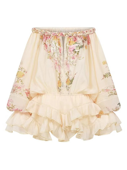 Venier Floral Playsuit