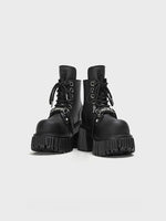 Gothic Platform Ankle Boots