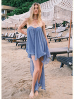 Chiffon Tube Top Dress