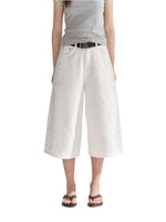 Rhinestone Capri Jeans