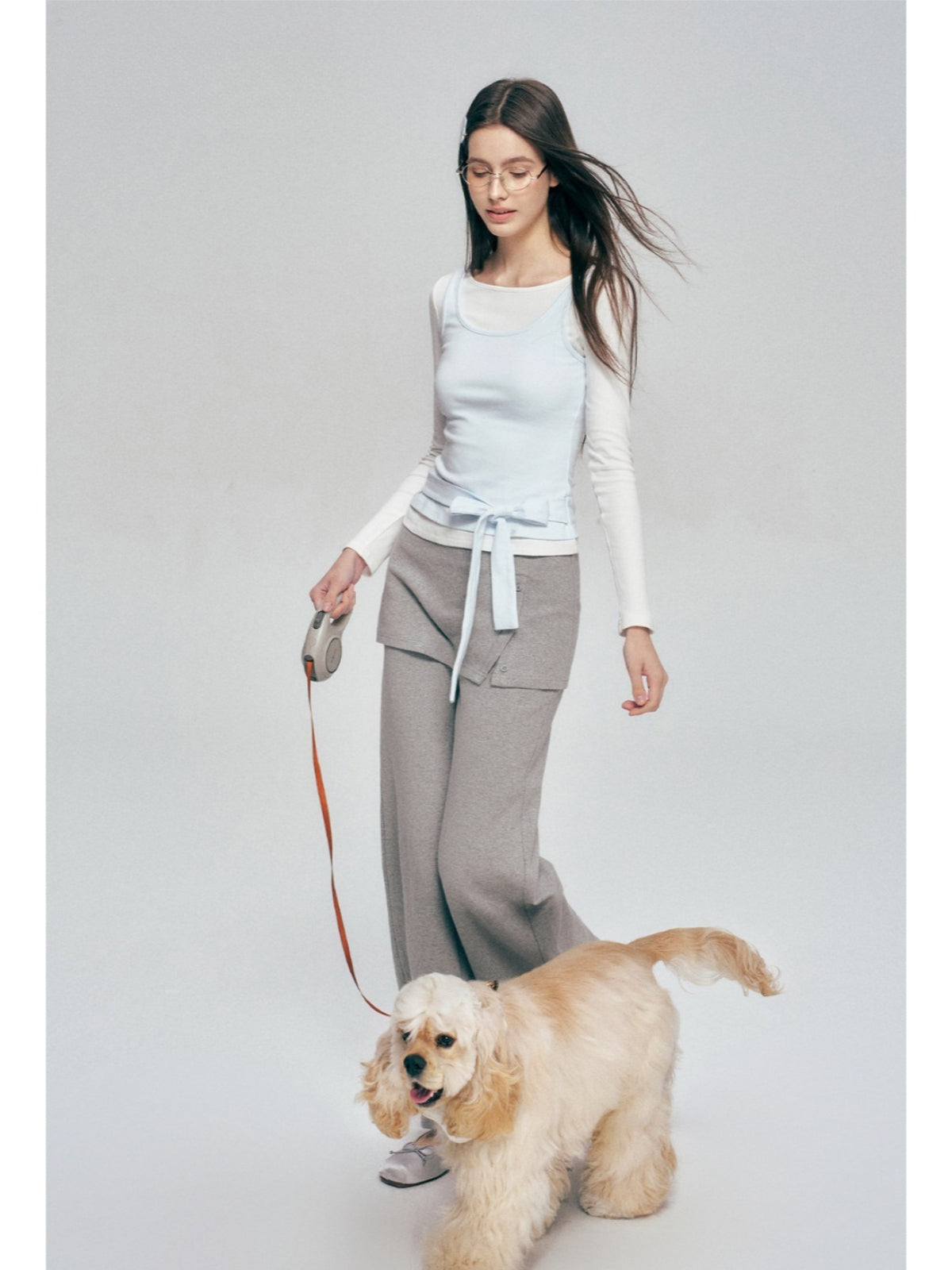 Flared Layer Pants