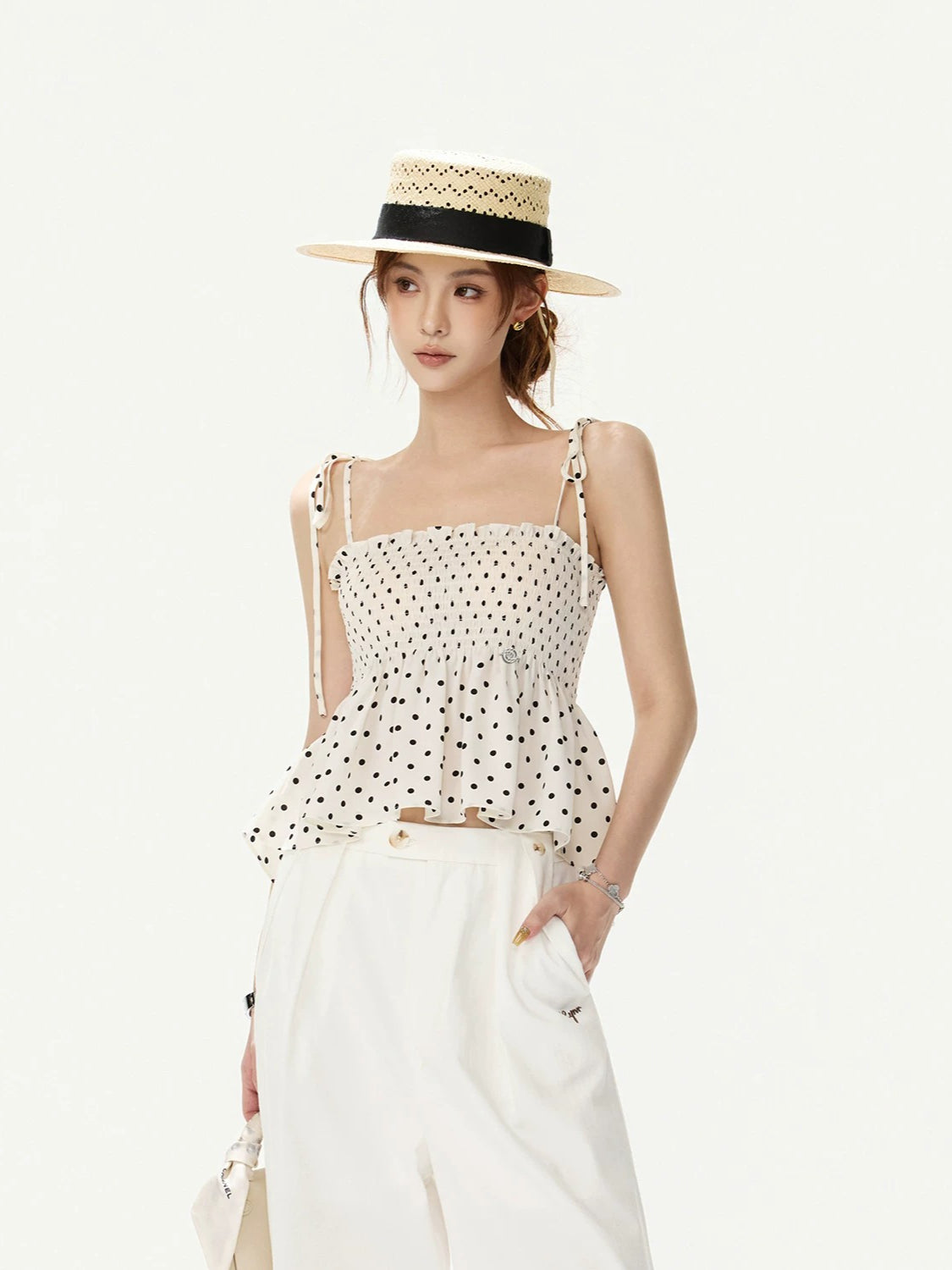 Polka Dot Cami Top