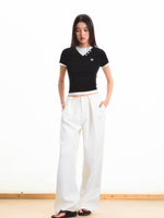 Faux Layered Short Sleeve T-shirt