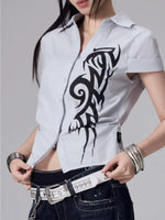 Vintage Printed Shirt