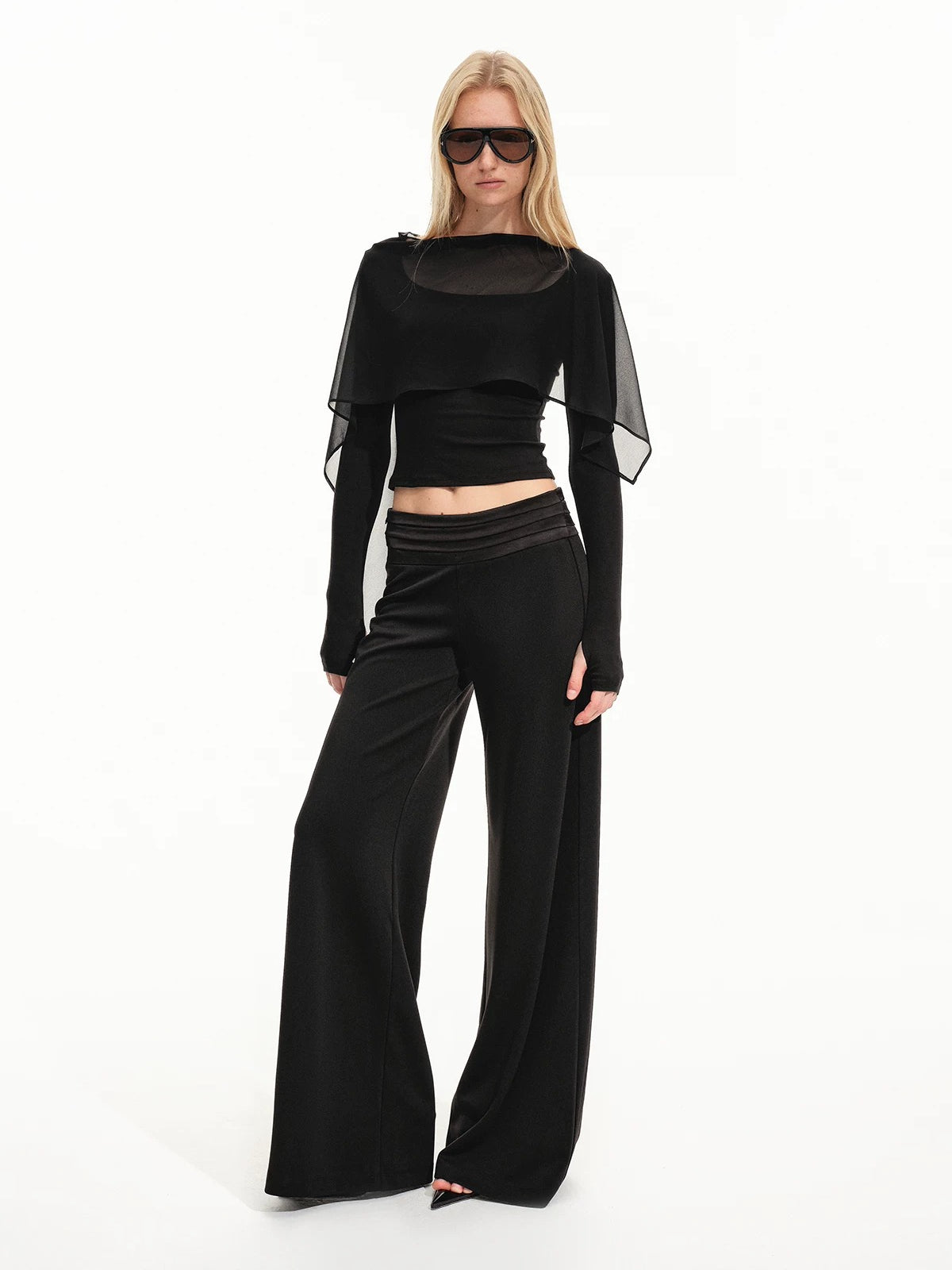 Satin Wide Leg Pants