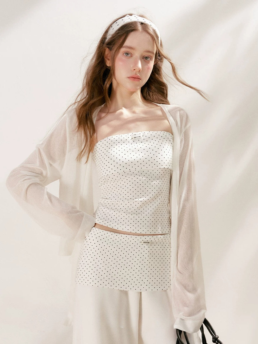 Polka Dot Bandeau Set
