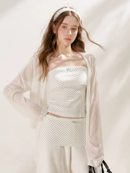 Polka Dot Bandeau Set