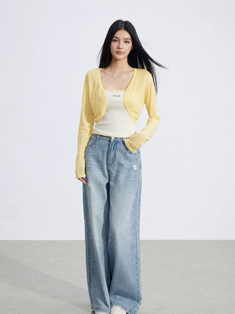 Lyocell Sun Cardigan Set