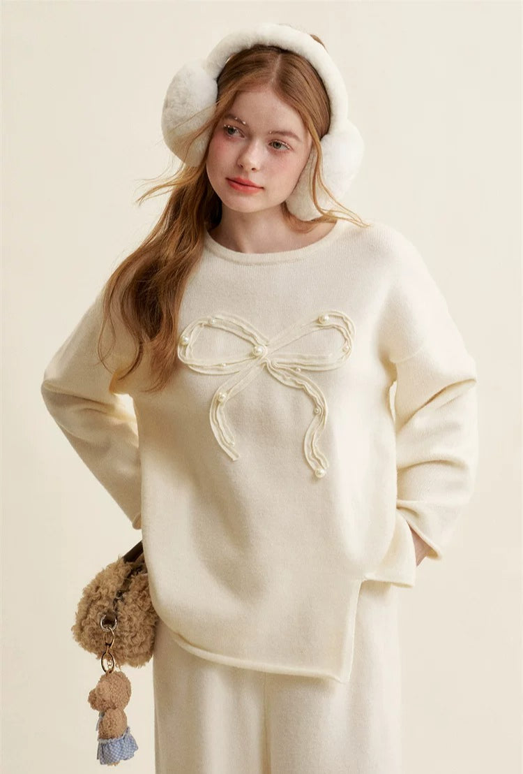Ribbon Knit Lounge Set