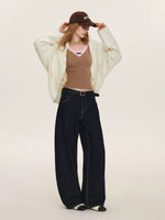 Soft Boucle Batwing Cocoon Cardigan