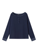 Stripe Henley Layered Set