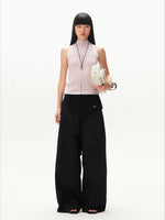 Ribbed Wool Knit Tank