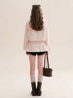 Drawstring Windbreaker Coat
