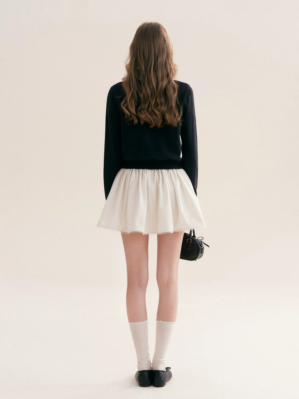 Beaded Collar Cardigan