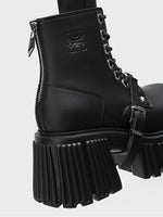 Gothic Platform Ankle Boots