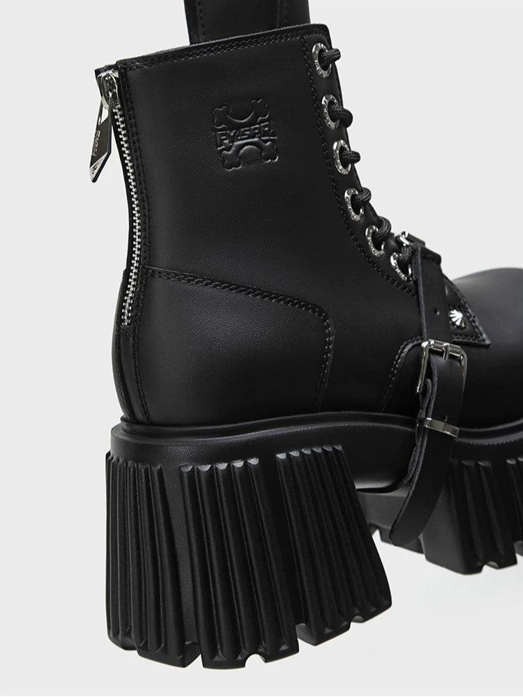 Gothic Platform Ankle Boots