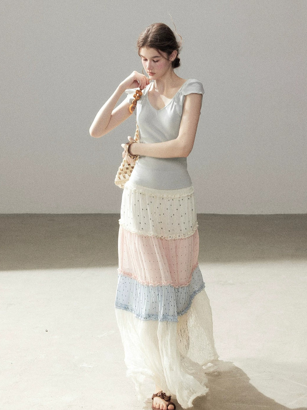 Flutter Sleeve Crop Top
