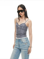 Verona Denim Corset Top