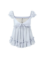 Faux Layer Lace Top