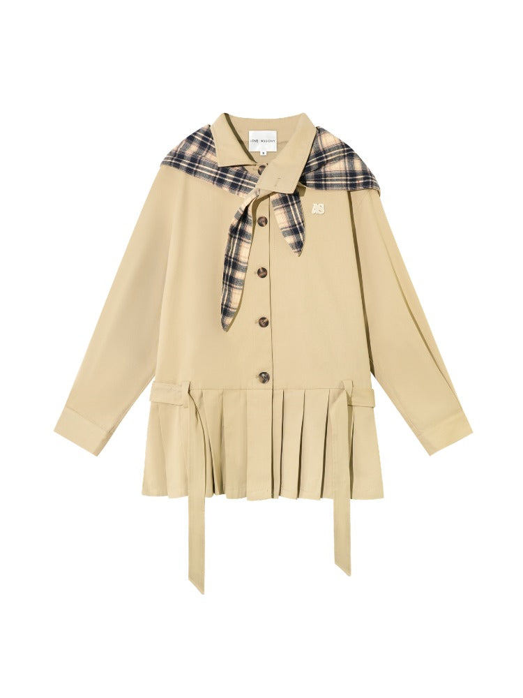 Bunny Hood Trench Coat