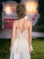 Embroidered Lace Cami