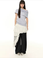 Off Shoulder Knit Top