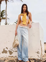 +5CM N3 Vacation Wide Jeans