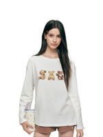 Bear Print Long Tee