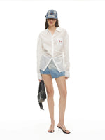 White Pony Tie Shirt