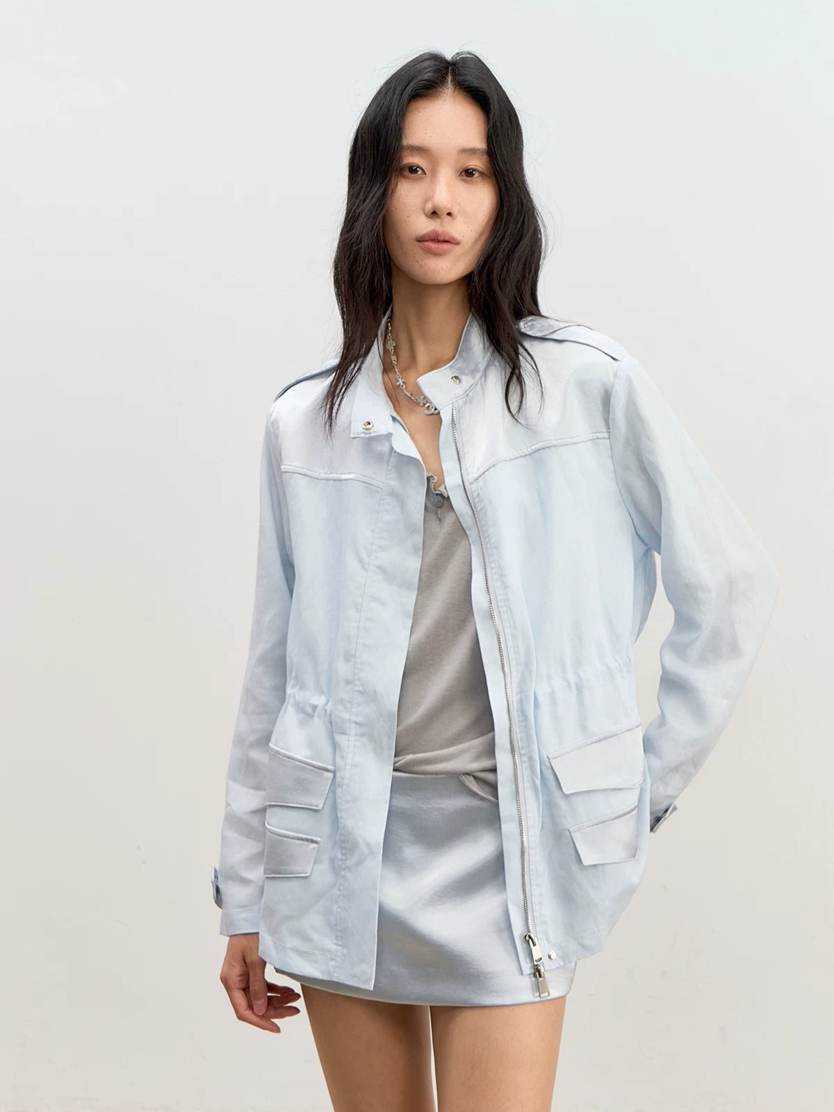 Linen Quilted Jacket
